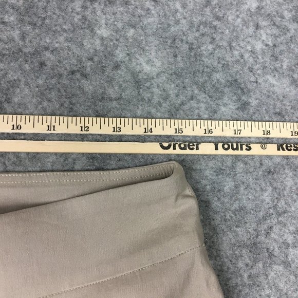 Dana Buchman Capri Pants S Cropped Khaki Pull On Straight Mid Rise Career Casual - Picture 6 of 12